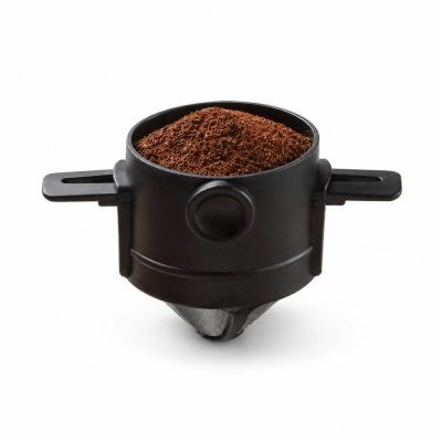 دریپر قهوه بدون فیلتر کاغذی V60 پایه‌دار