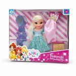 عروسک موزیکال چراغدار فروزن Frozen همراه با وسایل