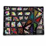 ست دستبند ساز و بافت مو کودک طرح کرومی مدل Jewelry For Kids