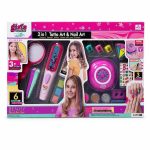 ست تتو و ناخن دخترانه دوکاره Girl's Creator | هدیه بازی - تصویر 2